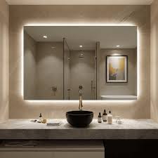 Linea Rectangle LED Mirror